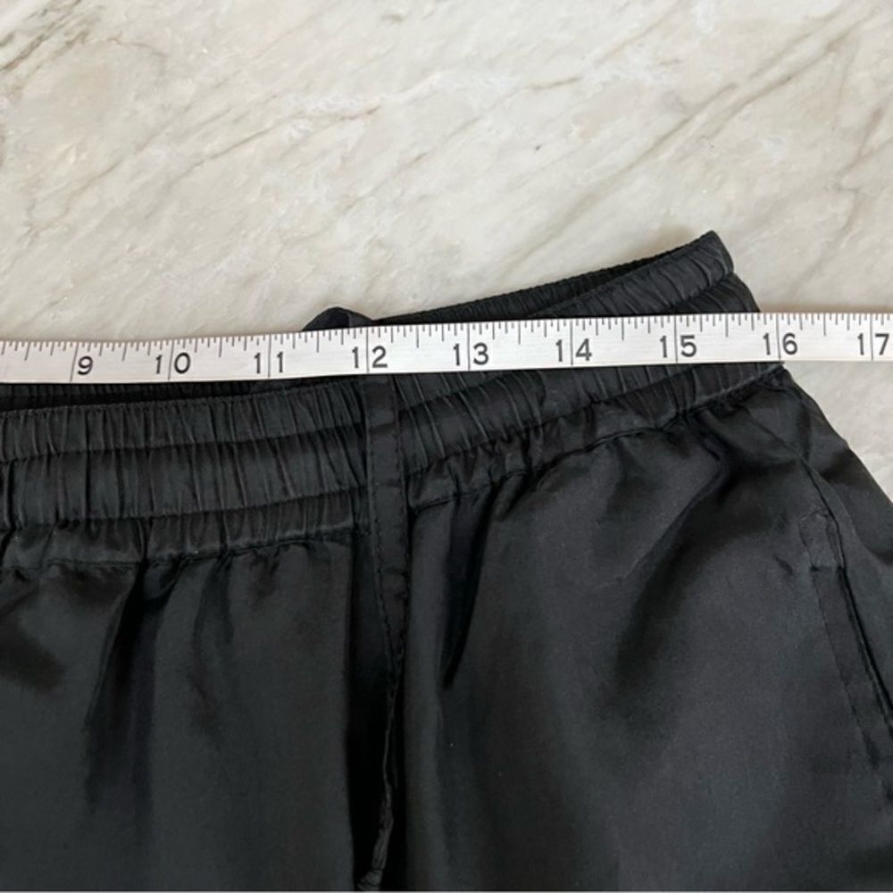 Ac-Tiv-Ology Vintage Black Silk Lined Pants Size L View 3